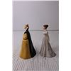 Image 2 : (2) Franklin Porcelain Belles of the Masquerade Figurines - Joanne, Robin