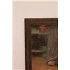 Image 4 : *Antique Wooden Framed Mirror - 21 1/2" x 23 1/2"
