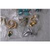 Image 2 : Costume Jewelry - Earrings, Necklaces