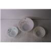 Image 3 : (3) Fire King Bowls