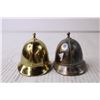 Image 3 : (2) Metal Police Helmet Bells