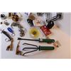 Image 2 : Wild Life Warning System - Garden Tools - Pocket Knives - Lighter - Wooden Yo-Yo - Misc. Items
