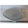 Image 1 : (5) Large Glass Fish Platters