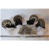 Image 1 : (4) Cart Wheels