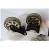 Image 2 : (4) Cart Wheels