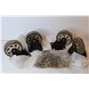 Image 5 : (4) Cart Wheels