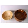 Image 3 : (2) Wooden Bowls
