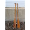 Image 4 : **(2) Boat Oars 48"