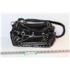 Image 1 : Black Studded Purse w/Skull