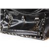 Image 2 : Black Studded Purse w/Skull