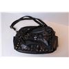 Image 5 : Black Studded Purse w/Skull