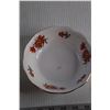 Image 3 : Queens Fine Bone China Tiger Lilly Bowl + Creamer + Cup + Dish