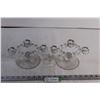 Image 1 : (2) Glass Candle Holders