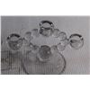 Image 2 : (2) Glass Candle Holders