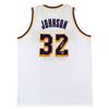 Image 1 : MAGIC JOHNSON SIGNED LA LAKERS BAKETBALL JERSEY (BECKETT COA)