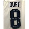 Image 2 : DICK DUFF SIGNED AND INSCRIBED MONTREAL CANADIANS JERSEY (BECKETT COA)