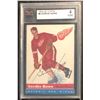 Image 1 : 1954-55 TOPPS NO.8 GORDIE HOWE KSA GRADED 4