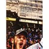 Image 2 : JONATHAN TOEWS SIGNED AND CUSTOM FRAMED 24 X 38 CANVAS (FRAMEWORTH COA)