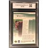 Image 2 : 2001 UPPER DECK NO.1 TIGER WOODS GCG GRADED 10