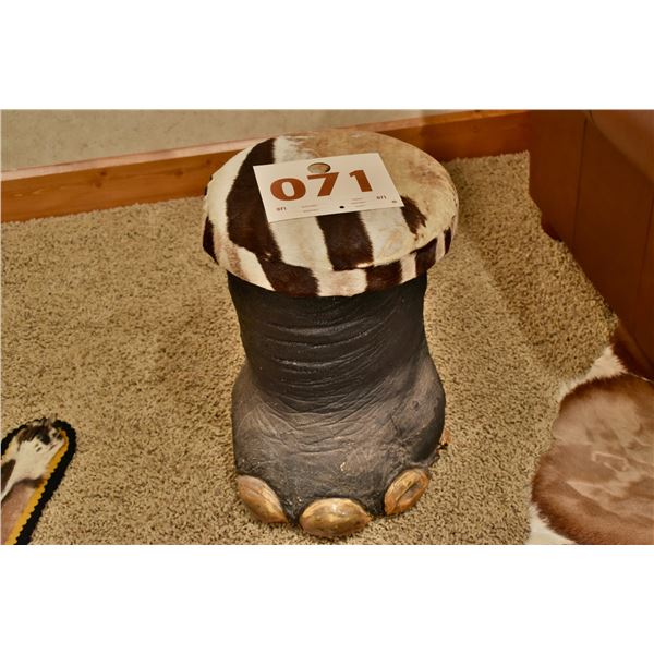 Elephant foot stool