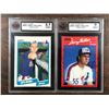 Image 1 : KSA GRADED LARRY WALKER ROOKIE CARD LOT