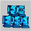 Image 1 : Natural Swiss Blue Topaz 5 Pcs[Flawless-VVS]