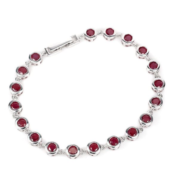 Natural Stunning Pigeon Blood Ruby Bracelet