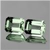 Image 1 : Natural Green Amethyst Pair  [Flawless-VVS]