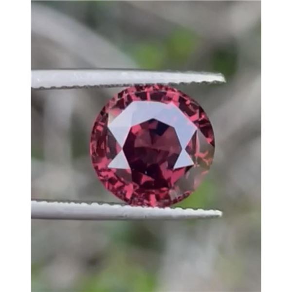 Natural Orange/Red Untreated Spinel 4.16 Cts- Certified