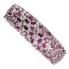 Image 1 : Natural Unheated Rhodolite Garnet Bangle