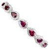 Image 1 : Natural Rhodolite Garnet Bangle