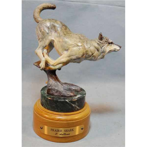 Sullivan, Tim bronze, The Prairie Shark, #7/15, 8" h x 8" w