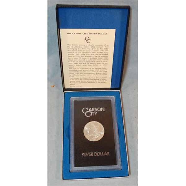 1882 CC Morgan dollar, uncirc., in GSA case