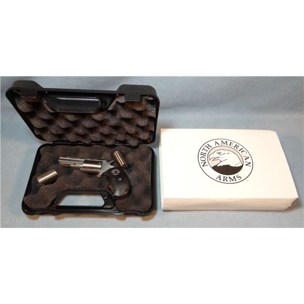 North American Arms Black Widow, model #NAA-BWL, .22LR, fixed sight, 5 shot, s#R34947