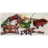 Image 1 : LOT ASSORTED VINTAGE TOY TRACTORS & TRUCKS