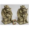 Image 1 : PAIR CAST GARGOYLE BOOK ENDS