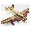 Image 1 : 1940S MARX WIND UP METAL DC3 AIRPLANE TOY