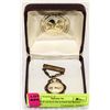 Image 1 : ANTIQUE GOLD PLATED NURSES WATCH