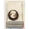 Image 1 : ANTIQUE SILVER CAMEO BROOCH