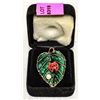 Image 1 : LUCKY LADY BUG BROOCH W PEARL