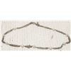 Image 1 : SILVER TONE BEADED NECKLACE
