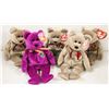 Image 1 : LOT 5 ASSORTED VINTAGE BEANIE BABIES W TAGS