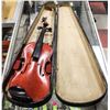 Image 1 : ANTIQUE VIOLIN IN WOODEN CASE FOR REPAIR