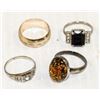 Image 1 : LOT VINTAGE RINGS ASSORTED