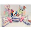 Image 1 : LOT 5 ASSORTED VINTAGE BEANIE BABIES W TAGS