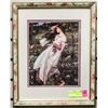 Image 1 : ROMANTIC STYLE PRINT FRAMED