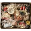 Image 1 : BOX OF VINTAGE ORNAMENTS