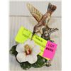 Image 1 : PORCELAIN HUMMINGBIRD FIGURE