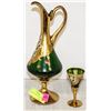 Image 1 : MURANO ITALIAN GLASS PITCHER & CUP