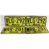 Image 1 : LOT OF VINTAGE ALBERTA LICENSE PLATES